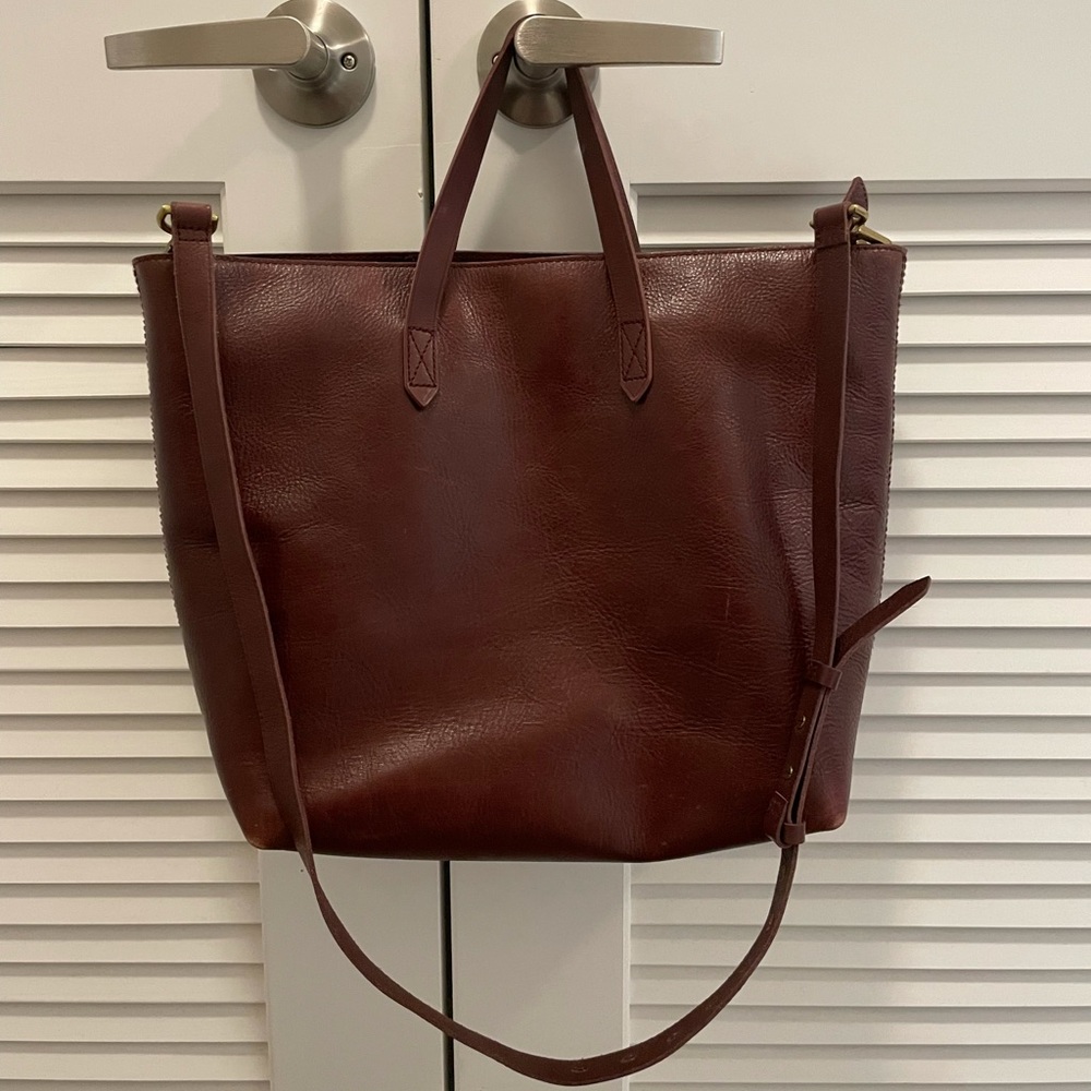 Madewell zip top transport carryall